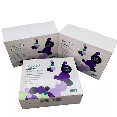 Sage 50 Accounting Software Self Study Course 1 2 3 Read Description • £79.95