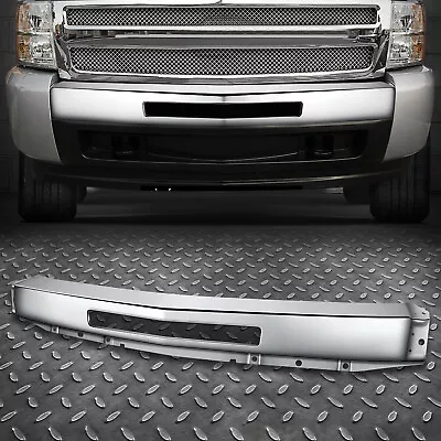 For 07-13 Chevy Silverado 1500 Chrome Front Bumper Face Bar W/ Air Intake Hole • $63.88