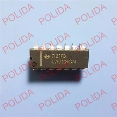 10PCS Adjustable Voltage Regulator IC TI/PHILIPS DIP-14 UA723CN • $2.99