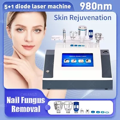 980 Diode Laser Vascular Spider Vein Removal Onychomycosis And Skin Rejuvenation • $2256