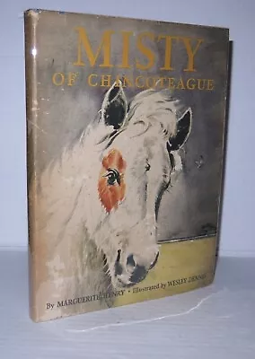 Marguerite Henry / Misty Of Chincoteague 1948 HB/DJ SIGNED By Henry • $140