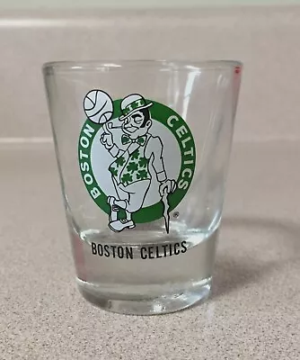 Vintage Boston Celtics Basketball Shot Glass • $4