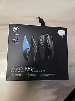 Razer Naga Pro Wireless Bluetooth Gaming Mouse Black Brand New • $245