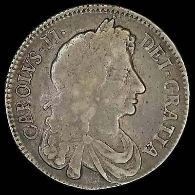 Charles II 1676 Halfcrown • £180