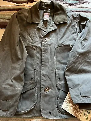 Vintage Filson Waxed Canvas Hunting Jacket Size Small Waterfowl 435 DEADSTOCK • $449