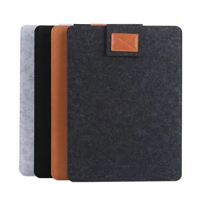 $13.66 • Buy Laptop Sleeve Case Felt Soft Bag Ultrabook Cover For Macbook Air Pro 11 13 15