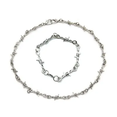 Fashion Bramble Choker Necklace Women Men Hip-hop Gothic Punk Style Jewelry • £5.65