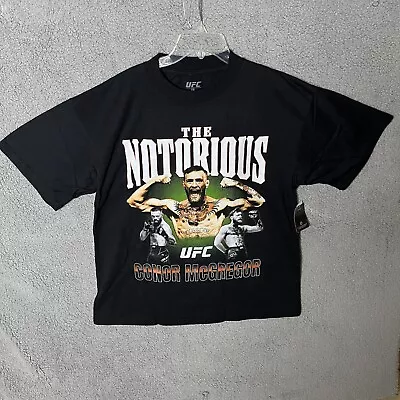 Conor McGregor The NOTORIOUS Shirt Official UFC Pacsun Sz L Cotton Blend MMA UFC • $19.99