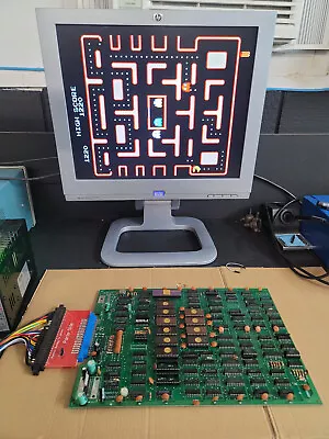 Falcon  Pac 3   Arcade PCB  - Pac-man / Ms. Pac Man  - CLEANED/TESTED/WORKING!  • $139.99