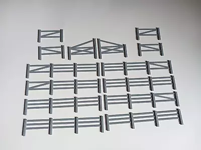   O   SCALE 270 SCALE FEET Of BARNYARD FENCE  L@@K 3D PRINTED 1/48  1:48 • $12.99