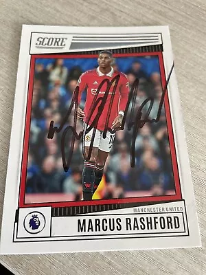 Match Attax Marcus Rashford Manchester United Signed • £0.99