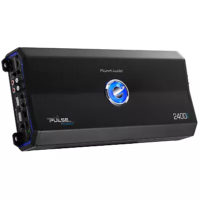 Planet Audio PL2400.4 4 Channel 2400 W Car Amplifier - 2-8 Ohm Stable MOSFET • $127.99