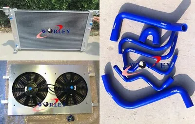 Aluminum Radiator & Shroud Fan Hose For COMMODORE VT-VX 3.8 V6 L67 Supercharged • $280