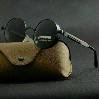 $12.59 • Buy Vintage Steampunk Sunglasses Trend Round Mirrored Retro Sunglasses AU