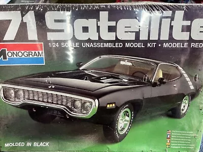 Monogram 2213 1971 Plymouth Satellite 1/24 McM KIT FS • $59.88