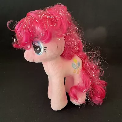 My Little Pony Sparkle Pinkie Pie Ty Beanie Baby Babies Pink Plush 7” 2015 Horse • $9.99