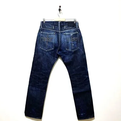 IRON HEART × JELADO 21oz Jackass Denim Pants Jeans Men W 33 Indigo From Japan • $789.46