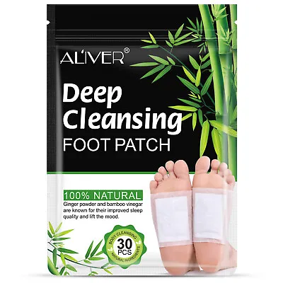 120PCS Detox Foot Patches Pads Body Toxins Feet Slimming Deep Cleansing Herbal • $15.95