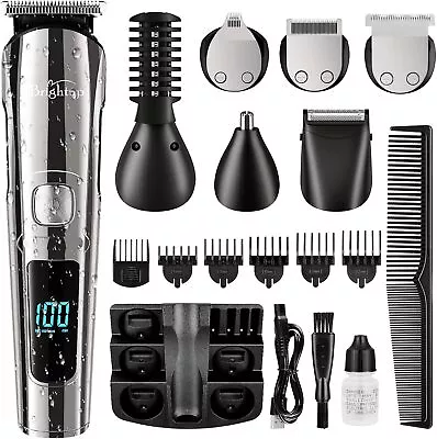 Beard Trimmer Men 18 Piece Mens Grooming Kit Hair Clippers Electric Razor • $65