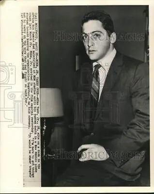 1958 Press Photo Mike Todd Jr. In Late Dad's MGM Studios Office Hollywood • $19.99