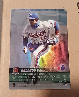 MLB Showdown 2004 Base Set Orlando Cabrera #207 Foil • $5.50