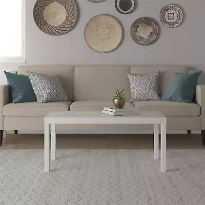 Ameriwood Home Parsons Coffee Table White • $35.98