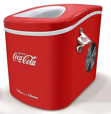 Coca-Cola Ice Cube Maker Machine SEB-14CC - 105W Electric - 12KG In 24Hrs • £119.99