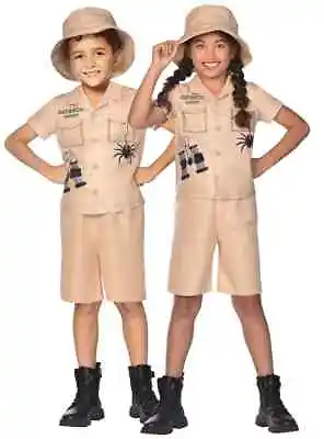 Outback Hunter Safari Suit Unisex Kids Dress Up Costume - New • $59.39