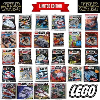 NEW LEGO Limited Edition Star Wars Collectible Sets Foil And Paper Pack Sealed • $4.90