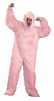 Pink Gorilla Adult Costume Monkey Funny Comical Halloween • $309.99