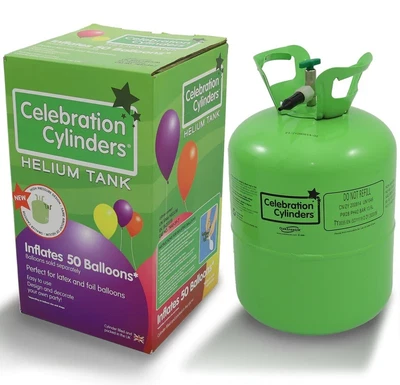 £49.80 • Buy Balloon Helium Gas Disposable Cylinder Canister Birthday Party Fills 50 Balloons