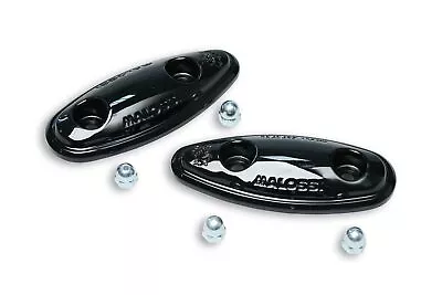 Malossi 2 Black Covers For Rear-view Mirror Slots For T Max (carb.) 500 4t Lc 20 • $27.61