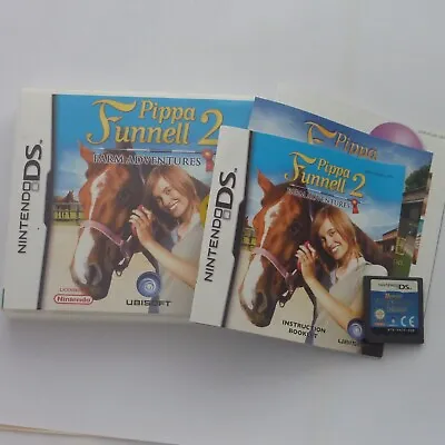 Nintendo DS Pippa Funnell 2 Horse Riding Adventure Game 2007 Equestrian Sports • £6.44