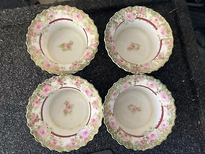 Rare C.t. Carl Tielsch Small Bowls Lot Of 4 Germany (b4) • $75