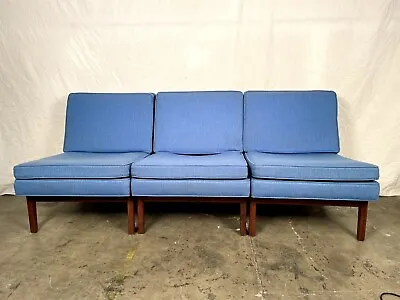 •RARE Vintage Mid Century Modern Jack Cartwright Sectional Couch Loveseat Chairs • $1067