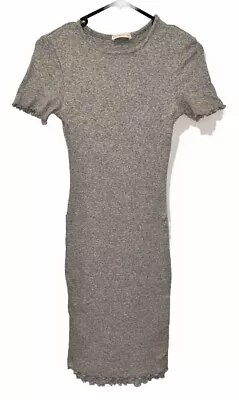 Kookai Grey Marle T-Shirt Dress - Size 1 • $20