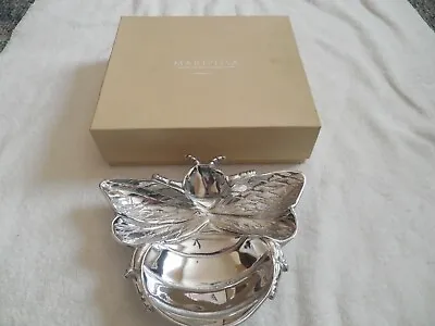 Mariposa Brillante Aluminum Bumblebee Nut/candy Dish Bowl New • $42.95