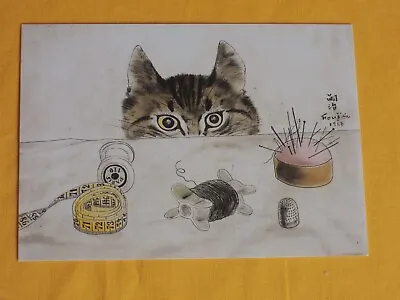 £1.15 • Buy 1x Postcards The Tailor's Cat By Leonard Tsuguharu Foujita Art Cards