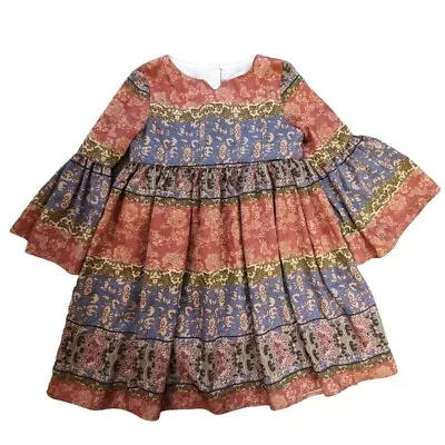 Pippa & Julie Bell Sleeve Bohemian Dress Size Girls 4 • $13.50