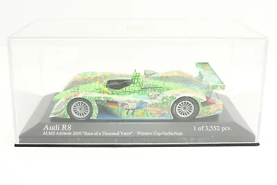 Minichamps 1/43 Audi R8 ALMS Adelaide 2000 Race Of A Thousand Years • $39.99