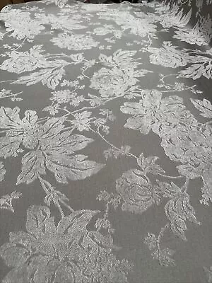 Laura Ashley Upholstery  Fabric  Peony Garden French Grey  Material PER METRE • £14