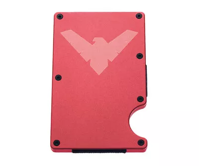 Nightwing RFID Blocking Slim Metal Wallet Money Clip Metal Credit Card Holder • $22.99