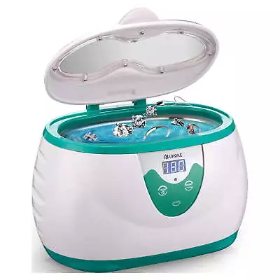 Ultrasonic Cleaner With Timer Portable Cleaning Machine Green  • $23.01