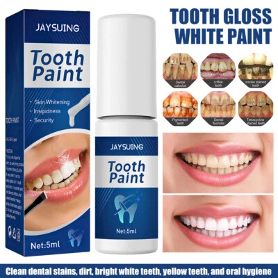 $10.99 • Buy Teeth Whitening Gel Extra Strong White Tooth Whitener Tooth Paint Adults 5ml