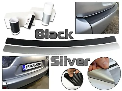 Rear Bumper Protection Vinyl Film Carbon Fibre Style For Nissan Choose Model • $21.99