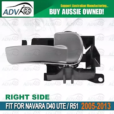 Inner Door Handle Fit Nissan Pathfinder R51/Navara D40 05~13 RH Front / Rear • $21.36