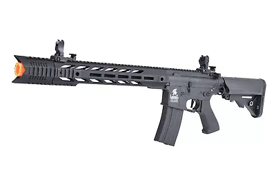 Lancer Tactical Lt-25 Gen 2 M4 Spr Interceptor Aeg Airsoft Rifle - Black • $198.99