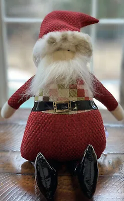 $25 • Buy Precious Woof & Poof 17” Musical Santa Claus Plush Wind Up *Music Not Working*