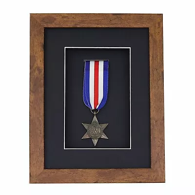 3d Deep Box Frame To Display War Military Sports Medals Black White Grey Oak • £11.25