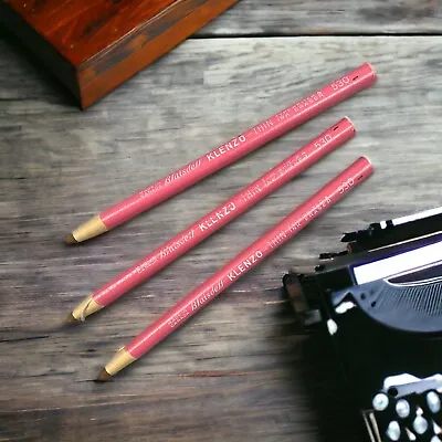 VTG 1960 Lot 3 Pink Blaisdell Klenzo Ink & Typewriter Eraser THIN #530 Canada • $9.99